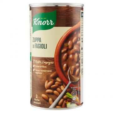 KNORR ZUPPA DI FAGIOLI LATTINA GR.545