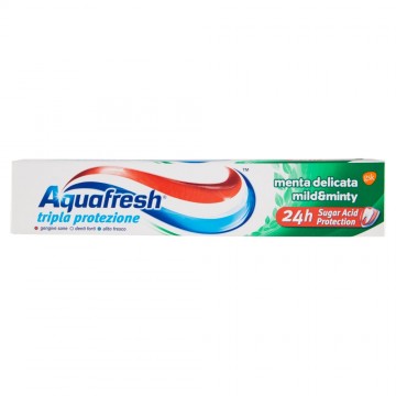 DENT. AQUAFRESH ANTITART/MENTA DEL ml.75