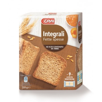 FETTE BISC. CRAI INTEGRALI X 40 GR.320
