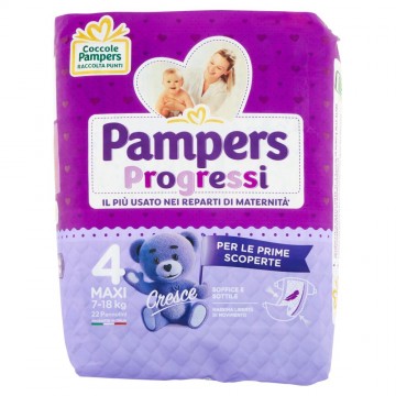 PAMPERS PROGRESSI  MAXI  X22 7/18