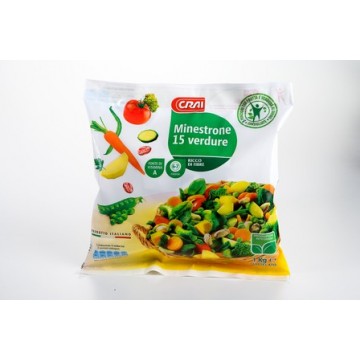 MINESTRONE CRAI 15 VERDURE KG.1