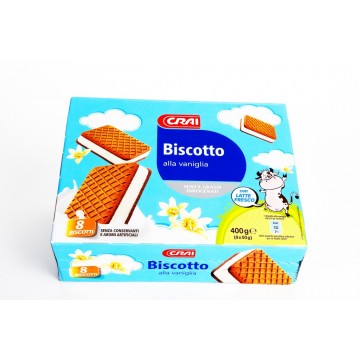 BISCOTTO CRAI SANDWICH PANNA