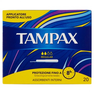 ASS.INT.TAMPAX REGOL.     X 20