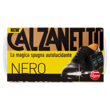 CALZANETTO SPUGNA AUTOL.  NERO