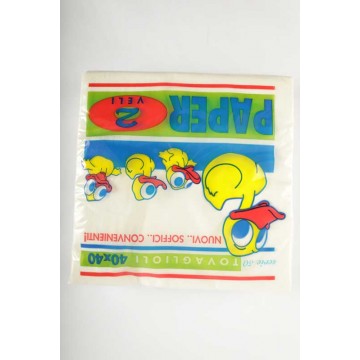 PAPERO SALV. 40x40 2VELI 50pz.