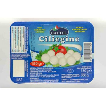 MOZZARELLA CATTEL CILIEGINE GR.150