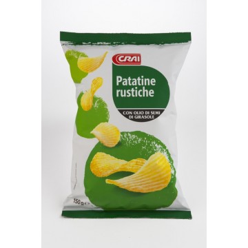 PATATINE RUSTICHE CRAI GR.150
