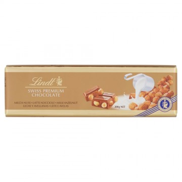 CIOCC.LINDT LAIT NOISETTE GOLD  GR.300