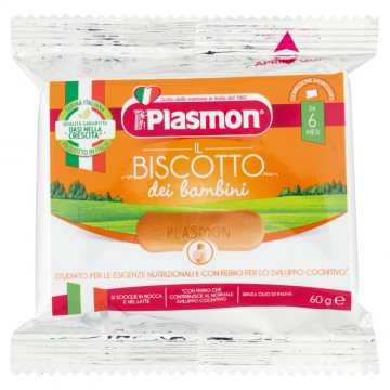 BISCOTTI PLASMON SNACK GR.60