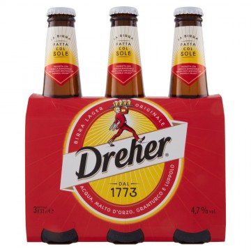 BIRRA DREHER ML.330 X 3