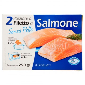 FILETTO DI SALMONE OGGI PESCE GR.250