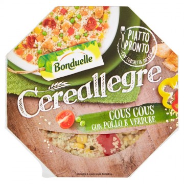 BONDUELLE COUSCOUS POLLO VERDURE GR.200