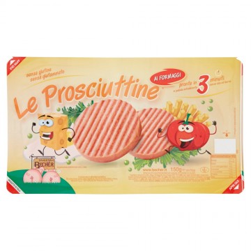 PROSCIUTTINE BECHER AI FORMAGGI DOP GR.150