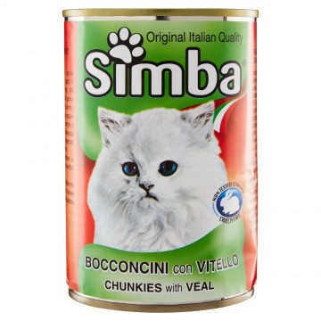 SIMBA GATTO VITELLO LATT. GR.415