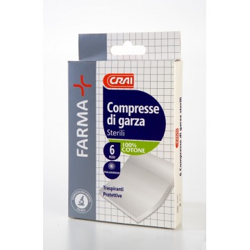 COMPRESSE GARZA CRAI 18X40 X6P