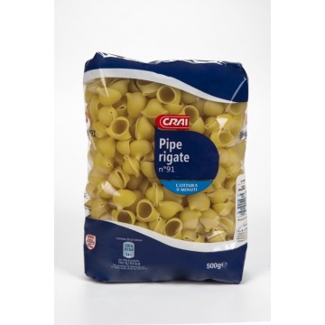 CRAI SEMOLA Nø91 PIPE RIGATE