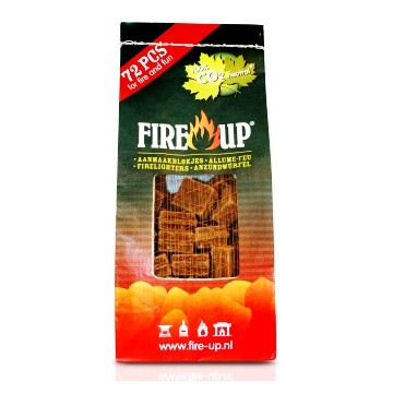 FIRE UP WAFERINO ECOLOGICO X72