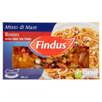 FINDUS MISTO MARE ROSSO GR.400