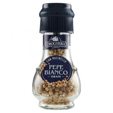 DROGH. ALIM. PEPE BIANCO GRANI T.MACIN. GR.45