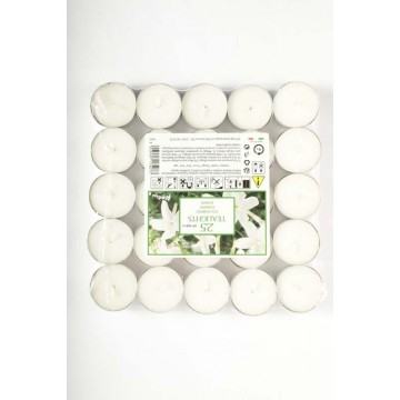 CANDELE TEALIGHT GELSOMINO X25