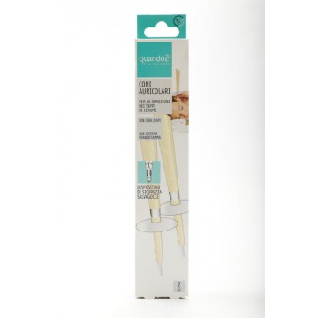 QUANDOE' CONI AURICOLARI PZ.2