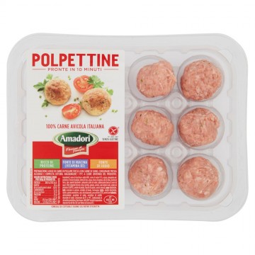AMADORI POLPETTINE DI POLLO GR. 240