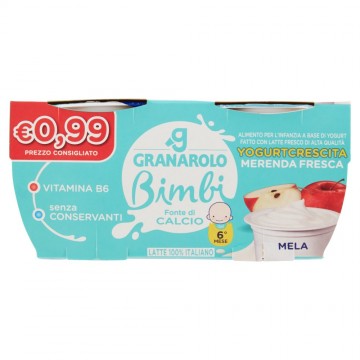 GRANAROLO YOG. BABY MELA GR.100X2  FL.0.99