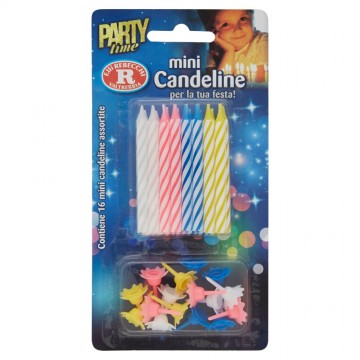 REBECCHI MINI CANDELINE ASS.TE BS.X16PZ