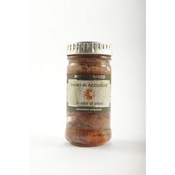 FILETTI DI ACCIUGHE MAR CANTABRICO VASO GR.106