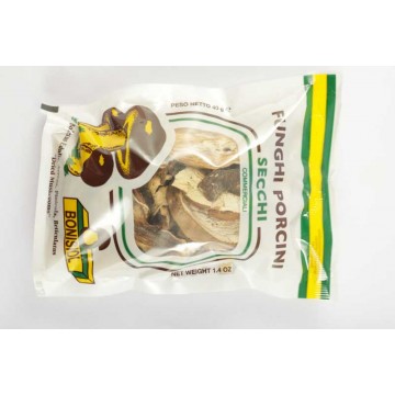 FUNGHI SECCHI PORCINI BONISIOL GR.40