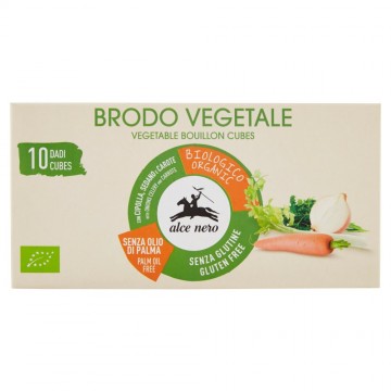 ALCE NERO BIO DADO VEGETALE 10 CUB. GR.100