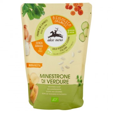 ALCE NERO MINESTRONE DI VERDURE BIO GR.500