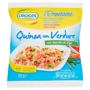 OROGEL QUINOA CON VERDURE E GOJI GR.250