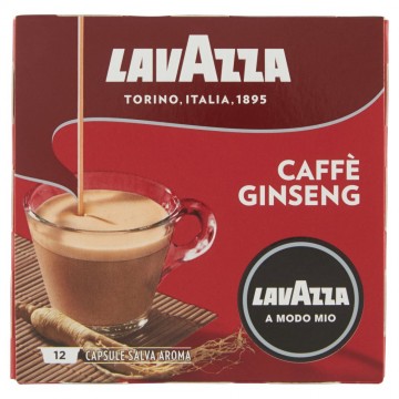 CAPS. LAVAZZA MODO MIO CAFFE'/GINSENG PZ.12