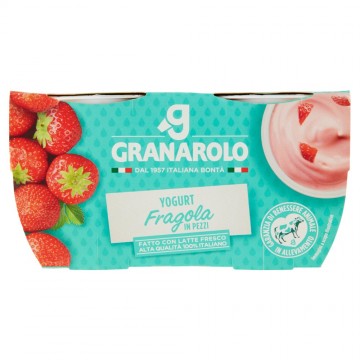 YOG. A.Q GRANAROLO FRAGOLA GR.125X2