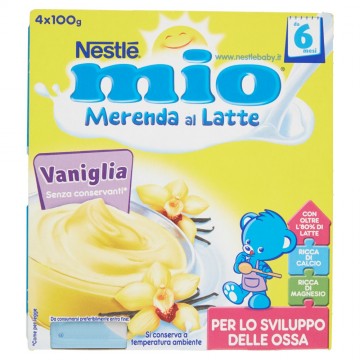 MERENDA MIO LATTE/VANIGLIA X4 GR.400