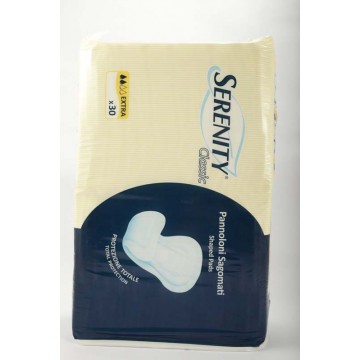 PANNOLINI SERENITY SAGOM. EXTRA PZ.30