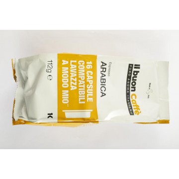 BUON CAFFE' X16 COMP/LAV. A MODO MIO (ARABICA)