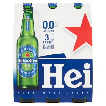 BIRRA HEINEKEN ANALCOLICA ML330X3