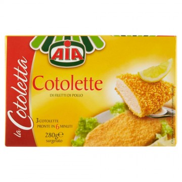 AIA COTOLETTA DI POLLO SURG. 3 PZ GR.280