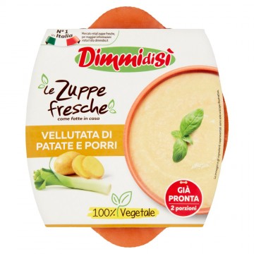 VELLUTATA DI PATATE E PORRO DDS GR.620