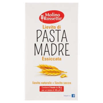 LIEVITO MADRE MOLINO ROSSETTO X3 GR.105