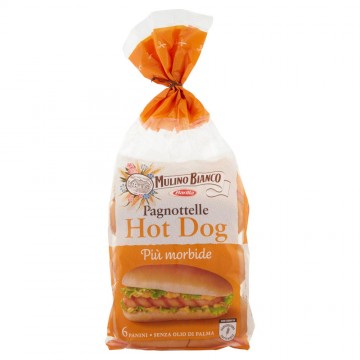 PAGNOTTELLE M.BIANCO HOT DOG GR.325