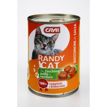 CRAI RANDY CAT BOCC. POLLO/TACCHINO GR.405