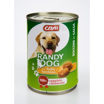 CRAI RANDY DOG BOCC. POLLO/TACCHINO