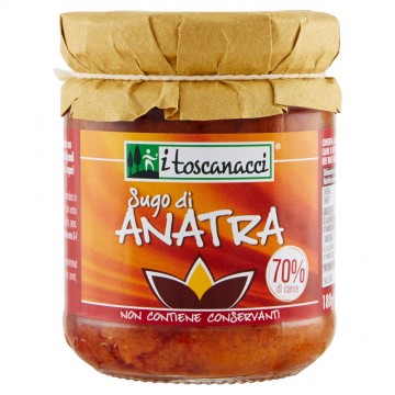 'I TOSCANACCI' SUGO CON ANATRA GR.180