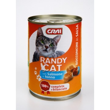 CRAI RANDY CAT BOCC. SALM/TONNO GR.400