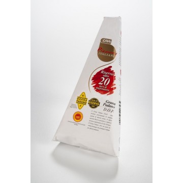 GRANA PADANO DOP P.I. RISERVA 20 MESI GR.250