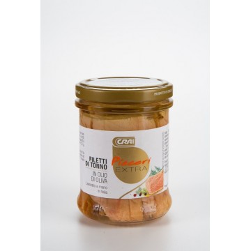 TONNO P.I. CRAI FILETTI VETRO GR.200