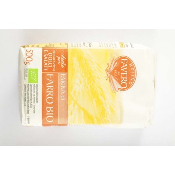 FAVERO FARINA DI FARRO BIOLOGICA GR.500